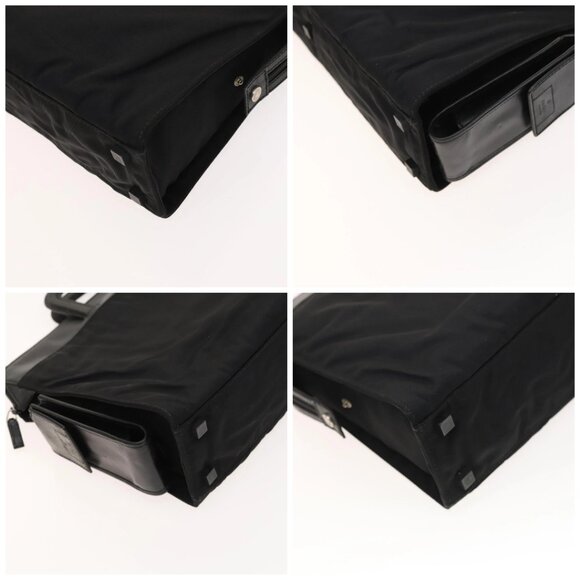 GUCCI Hand Bag Nylon Black Silver 015 3707 Auth 118899 - Picture 14 of 16